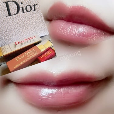 【旧】ディオール アディクト リップ ティント 321 ナチュラル ローズ/Dior/リップグロスを使ったクチコミ（1枚目）