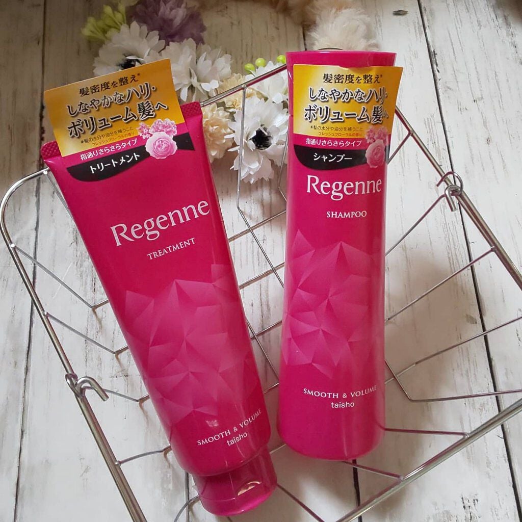 リジェンヌシャンプー/トリートメント スムース&ボリューム/リジェンヌ/市販シャンプーを使ったクチコミ(1枚目)