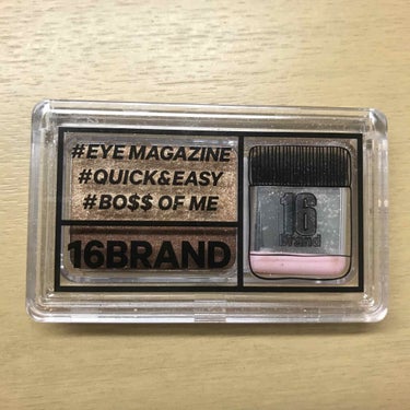 16 EYE MAGAZINE/16BRAND/アイシャドウパレットを使ったクチコミ（1枚目）