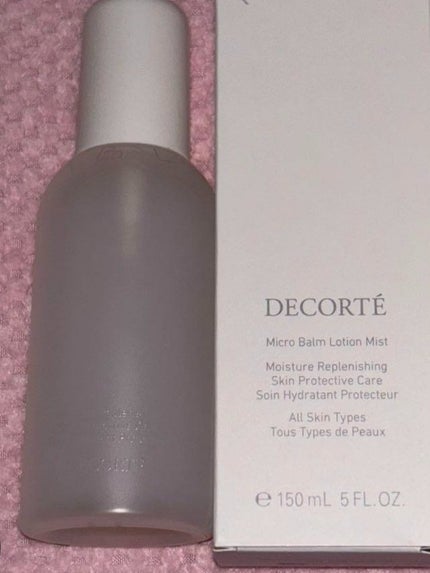 コスメデコルテ 薬用 マイクロバーム ローション ミスト〈薬用化粧液〉【医薬部外品】/DECORTÉ/ミスト状化粧水を使ったクチコミ(1枚目)