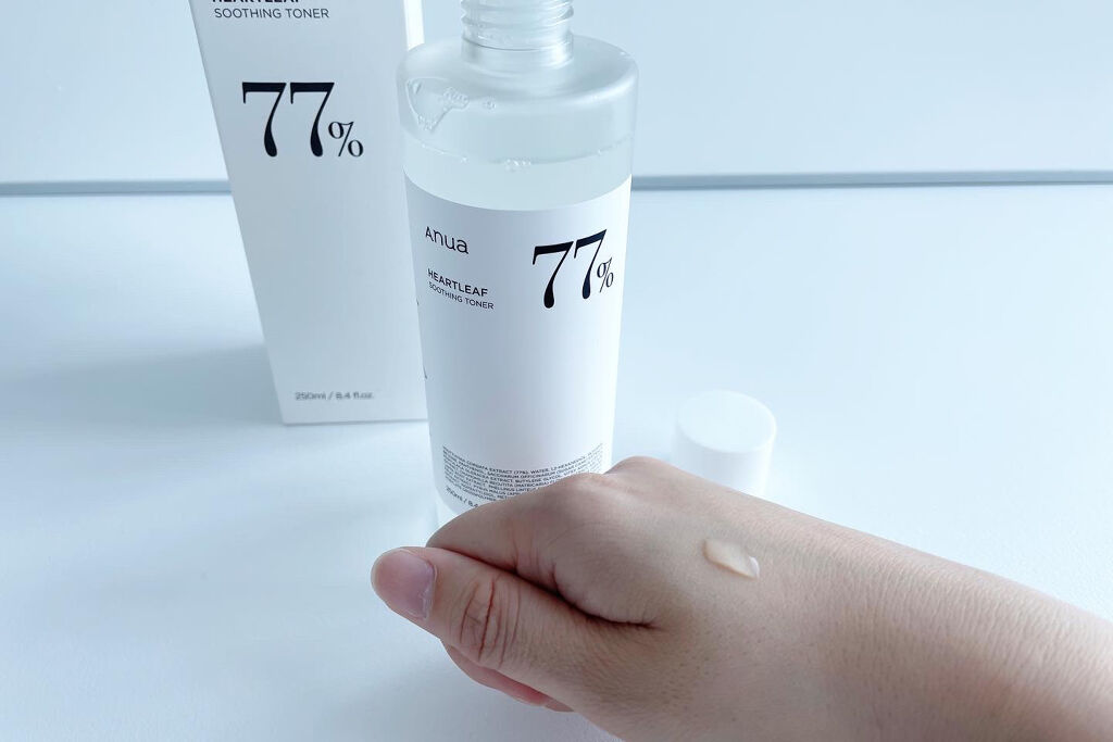 ドクダミ 77 スージングトナー/Anua/化粧水を使ったクチコミ（2枚目）
