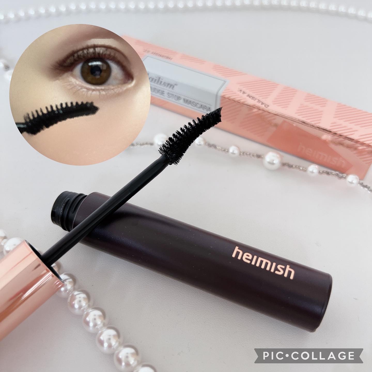 デイリズム スマッジ ストップ マスカラ カーリング/heimish/マスカラを使ったクチコミ（3枚目）