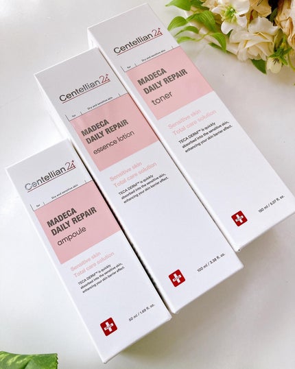 マデカデイリーリペアアンプル/センテリアン24/美容液を使ったクチコミ(8枚目)