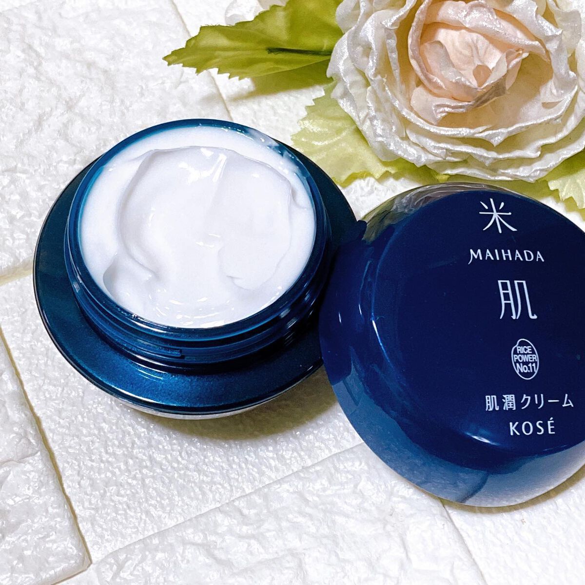 肌潤クリーム/米肌/フェイスクリームを使ったクチコミ(1枚目)