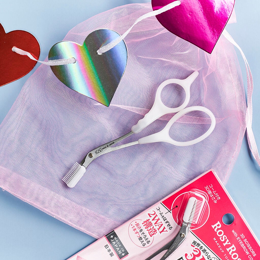 コーム付き3D眉はさみ/ロージーローザ/その他化粧小物を使ったクチコミ(1枚目)