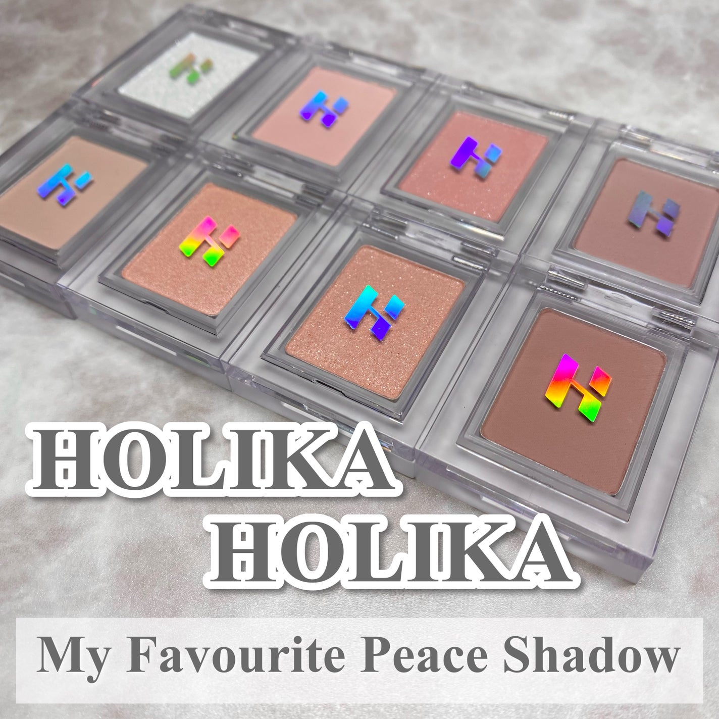 マイフェイブピースアイシャドウ/HOLIKA HOLIKA/単色アイシャドウを使ったクチコミ(1枚目)