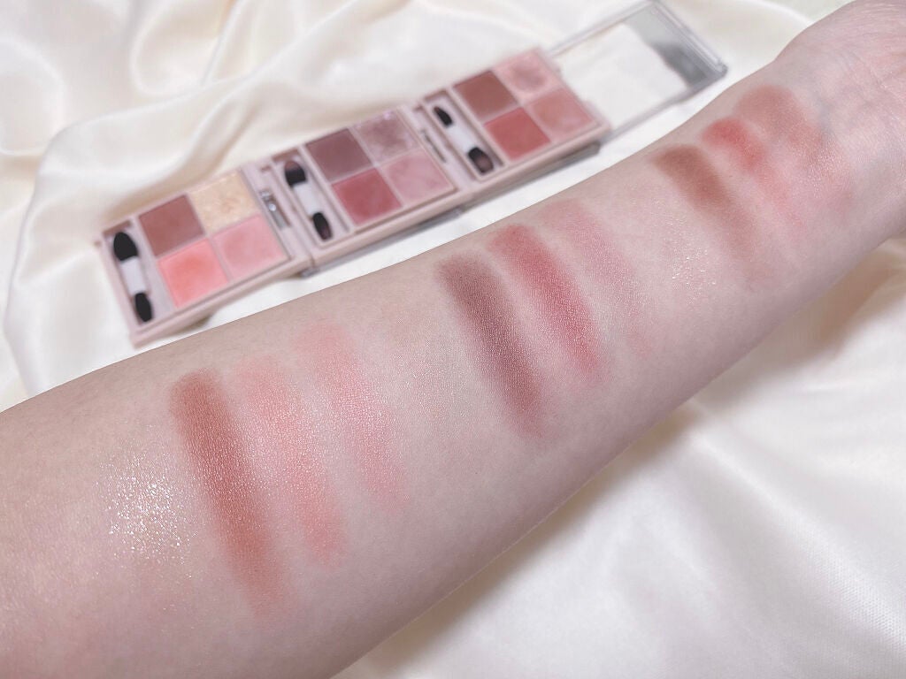シルキースフレアイズ(マットタイプ)/キャンメイク/アイシャドウパレットを使ったクチコミ(8枚目)