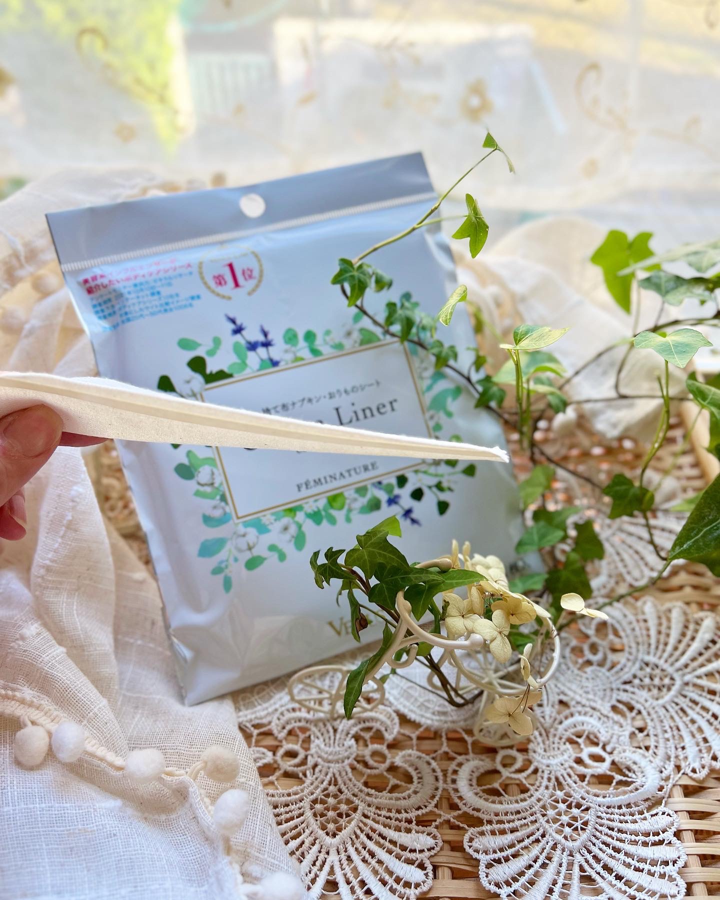 フェミナチュールコットンライナー/ヴィーナスラボ/おりものシートを使ったクチコミ（3枚目）