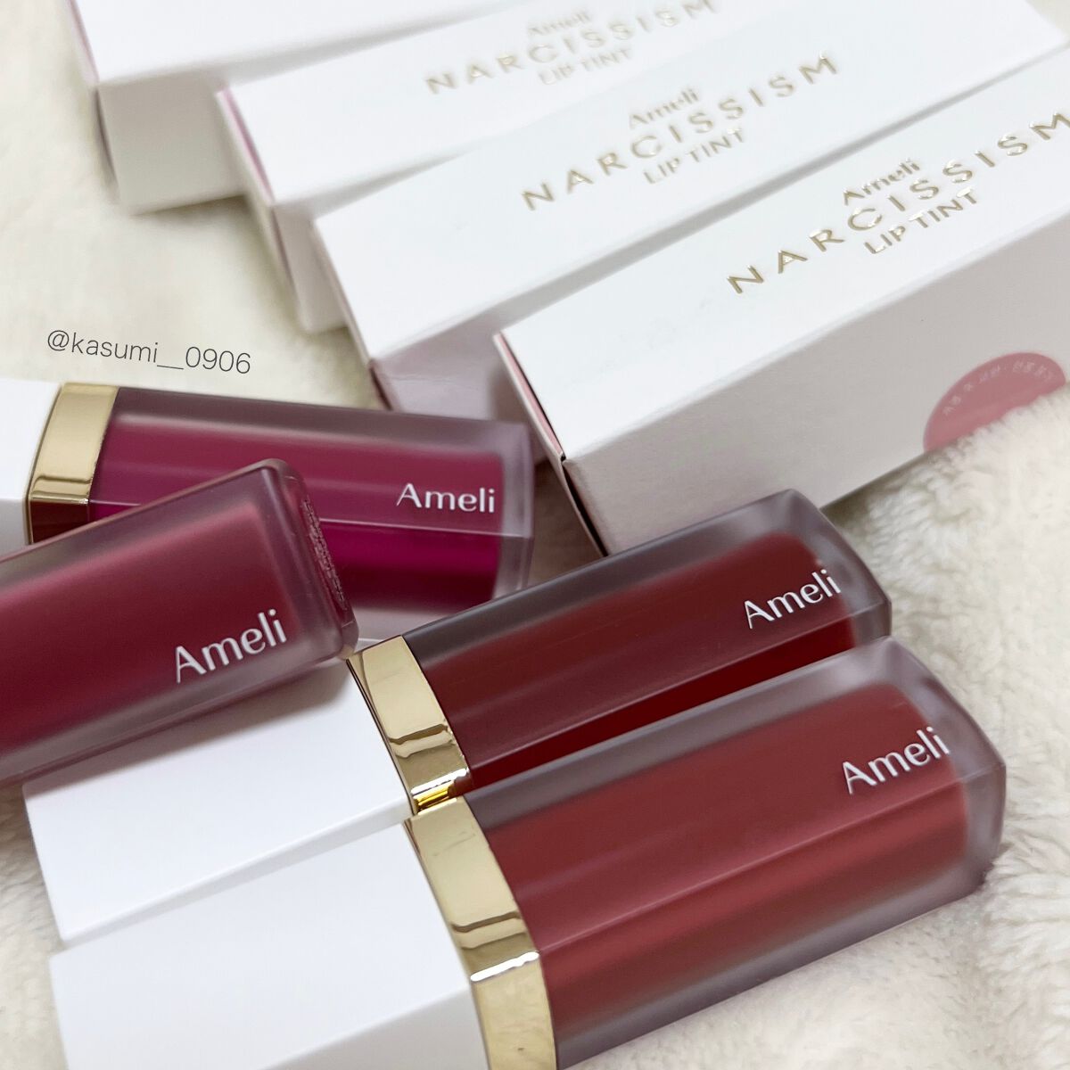 ナルシシズムリップティント/Ameli/リップティントを使ったクチコミ（3枚目）