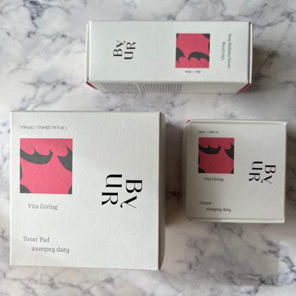 ビタギビング トナーパッド/ByUR/トナーパッドを使ったクチコミ(5枚目)