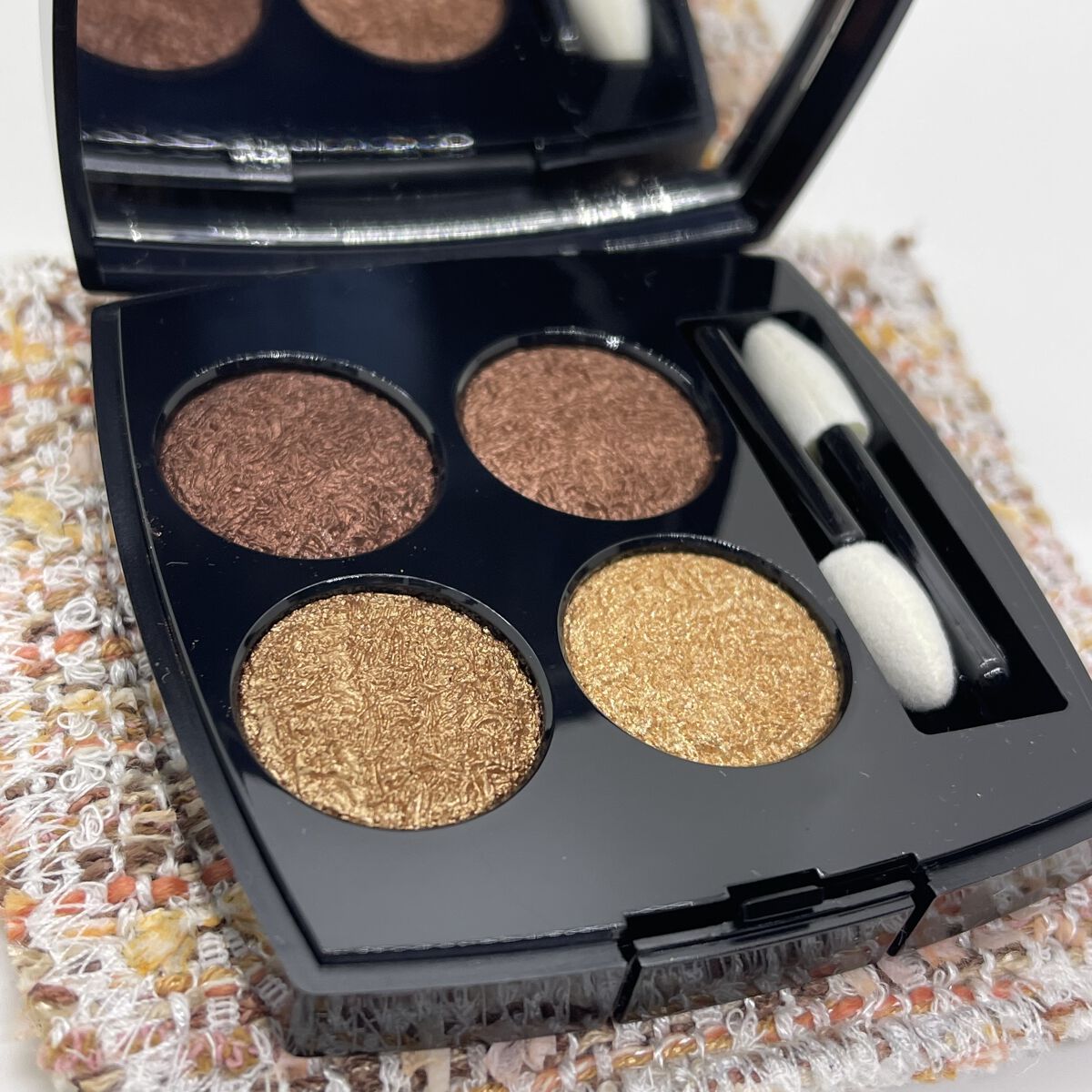 レ キャトル オンブル ツイード/CHANEL/アイシャドウパレットを使ったクチコミ（3枚目）