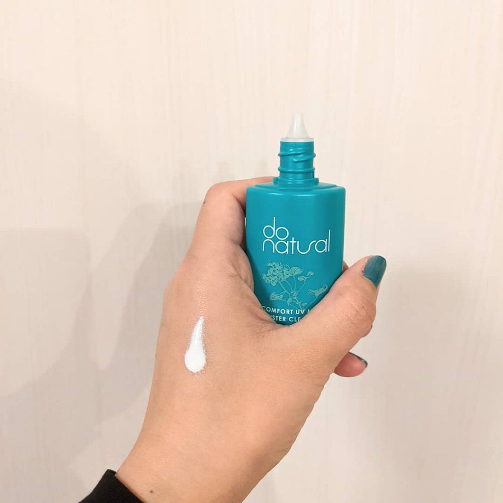 コンフォート ＵＶ ミルク ［ラスター クリア］/do natural/日焼け止めミルクを使ったクチコミ（2枚目）