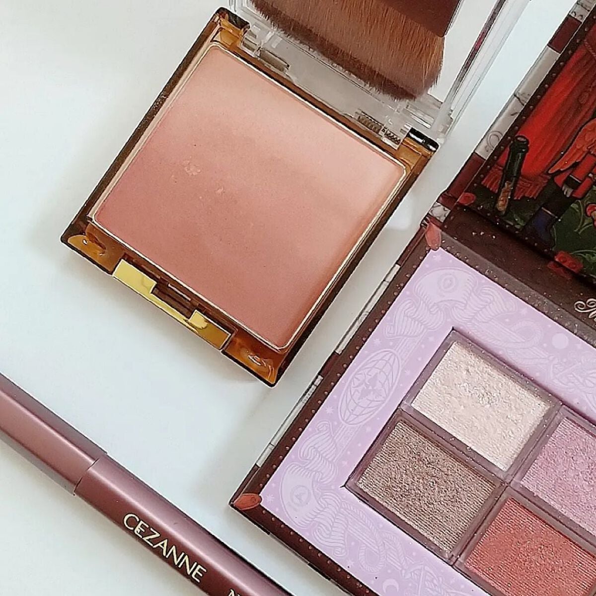 オーラティック ブラッシュ/excel/パウダーチークを使ったクチコミ(1枚目)