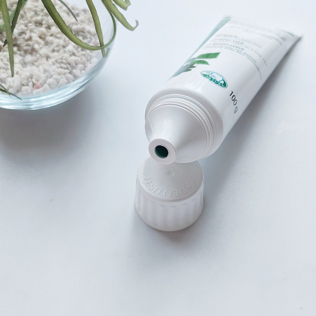 デンティス ホワイトニング チューブタイプ/デンティス/歯磨き粉を使ったクチコミ（3枚目）