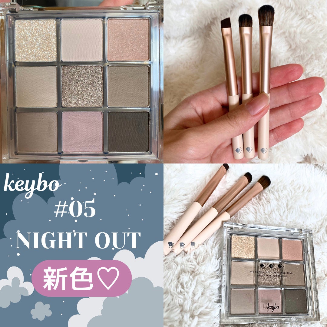 KEYBO FALL IN LOVE SHADOW PALETTE/keybo/アイシャドウパレットを使ったクチコミ(1枚目)