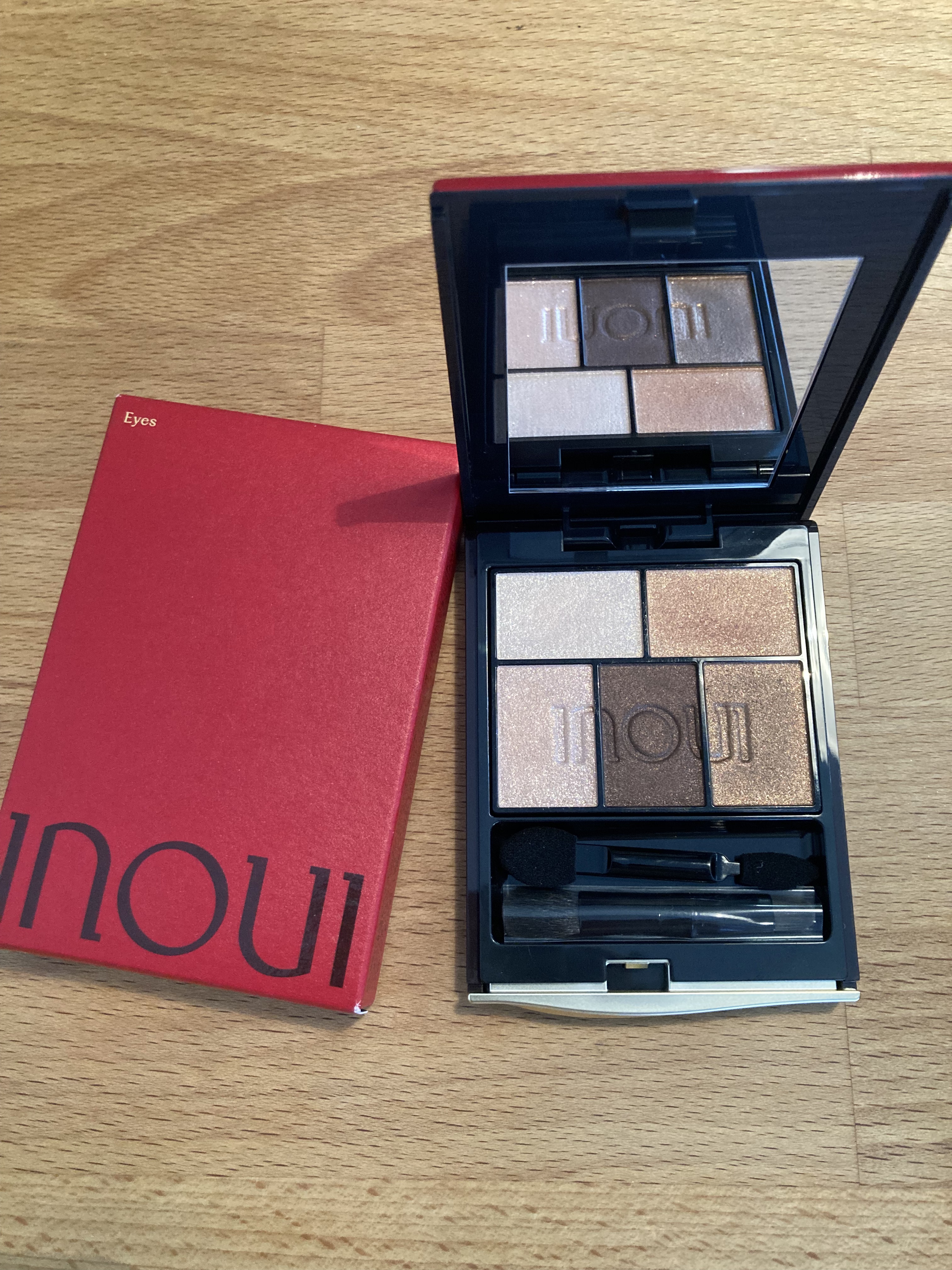 インウイ アイズ/INOUI/アイシャドウパレットを使ったクチコミ（2枚目）