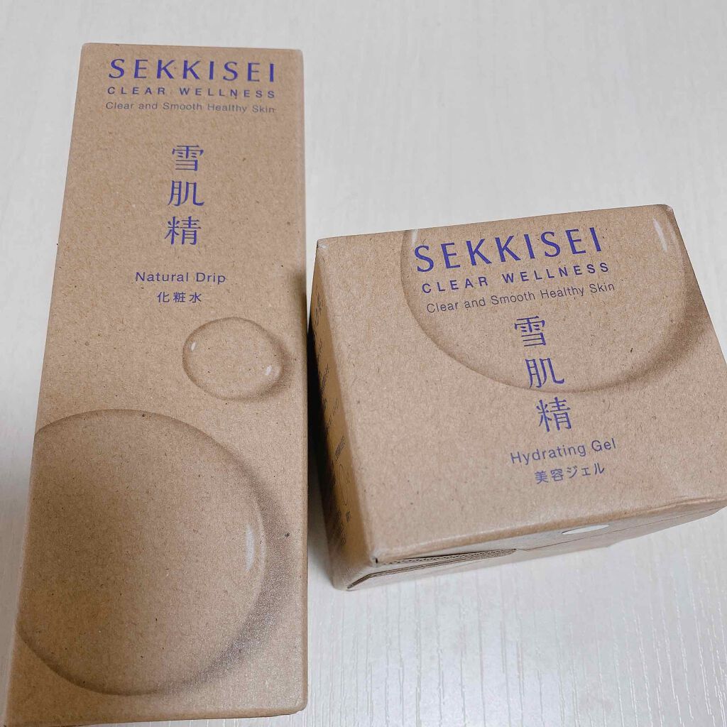 クリアウェルネス ハイドレイティング ジェル/雪肌精/フェイスクリームを使ったクチコミ(1枚目)