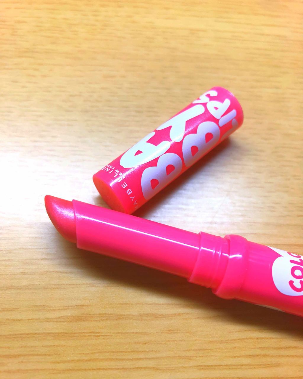 リップクリーム カラー BABY LIPS/MAYBELLINE NEW YORK/リップケアを使ったクチコミ(2枚目)