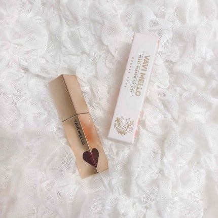 ハートウィンドウリップティントベルベットタイプ/VAVI MELLO/口紅を使ったクチコミ(1枚目)