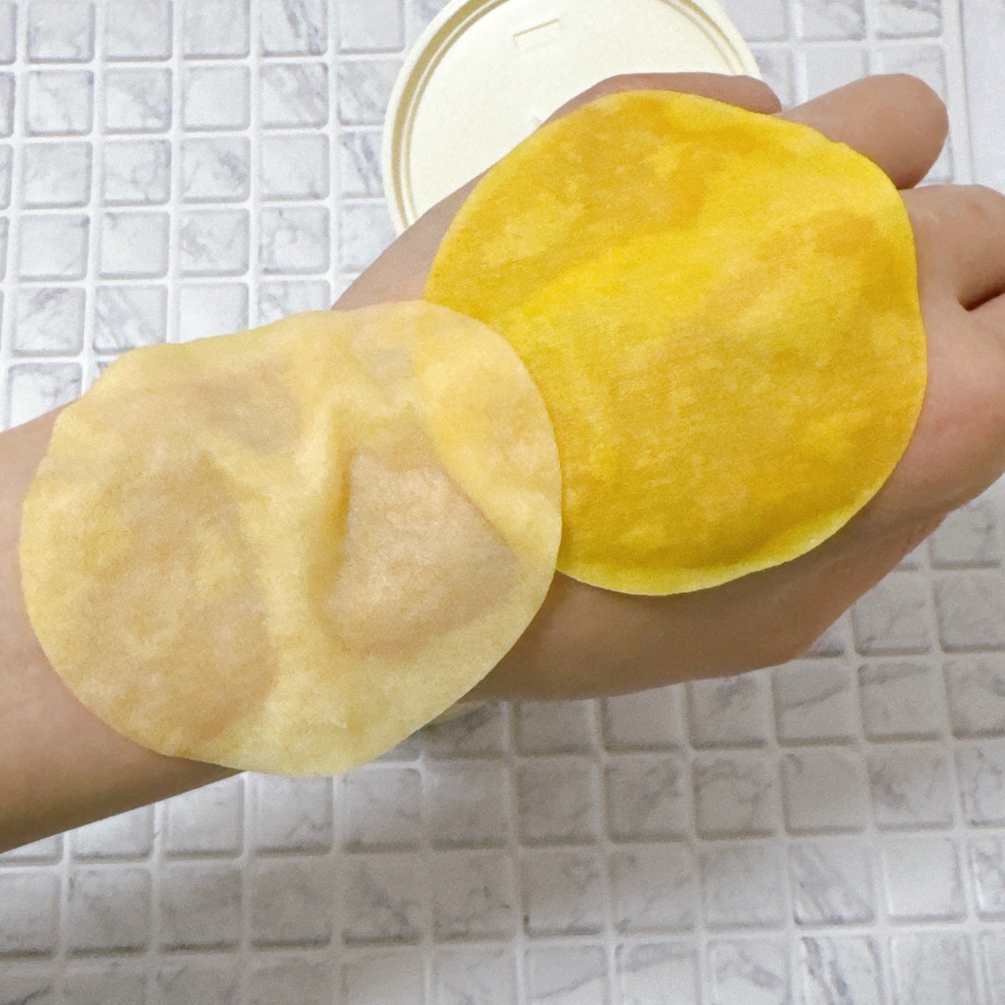 ビタC グリーンティーエンザイム ブライト パッド/innisfree/トナーパッドを使ったクチコミ(2枚目)