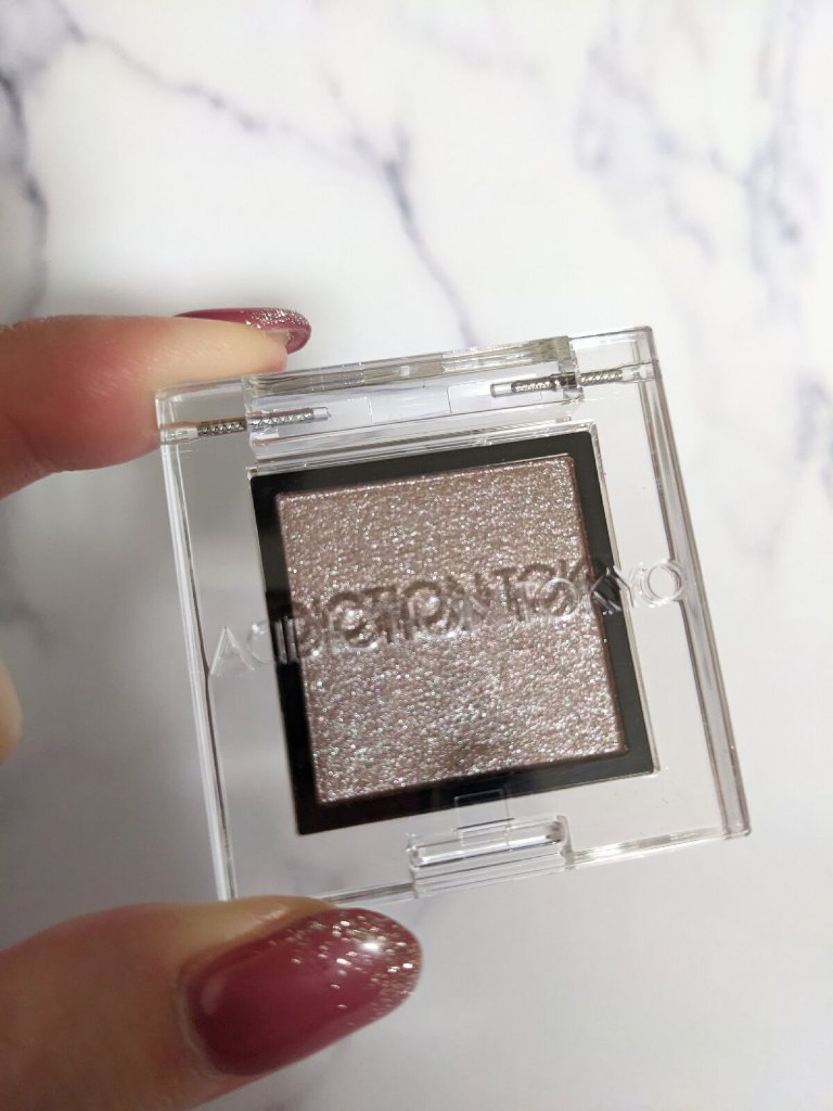 アディクション ザ アイシャドウ パール 009P Nostalgia/ADDICTION/単色アイシャドウを使ったクチコミ（1枚目）