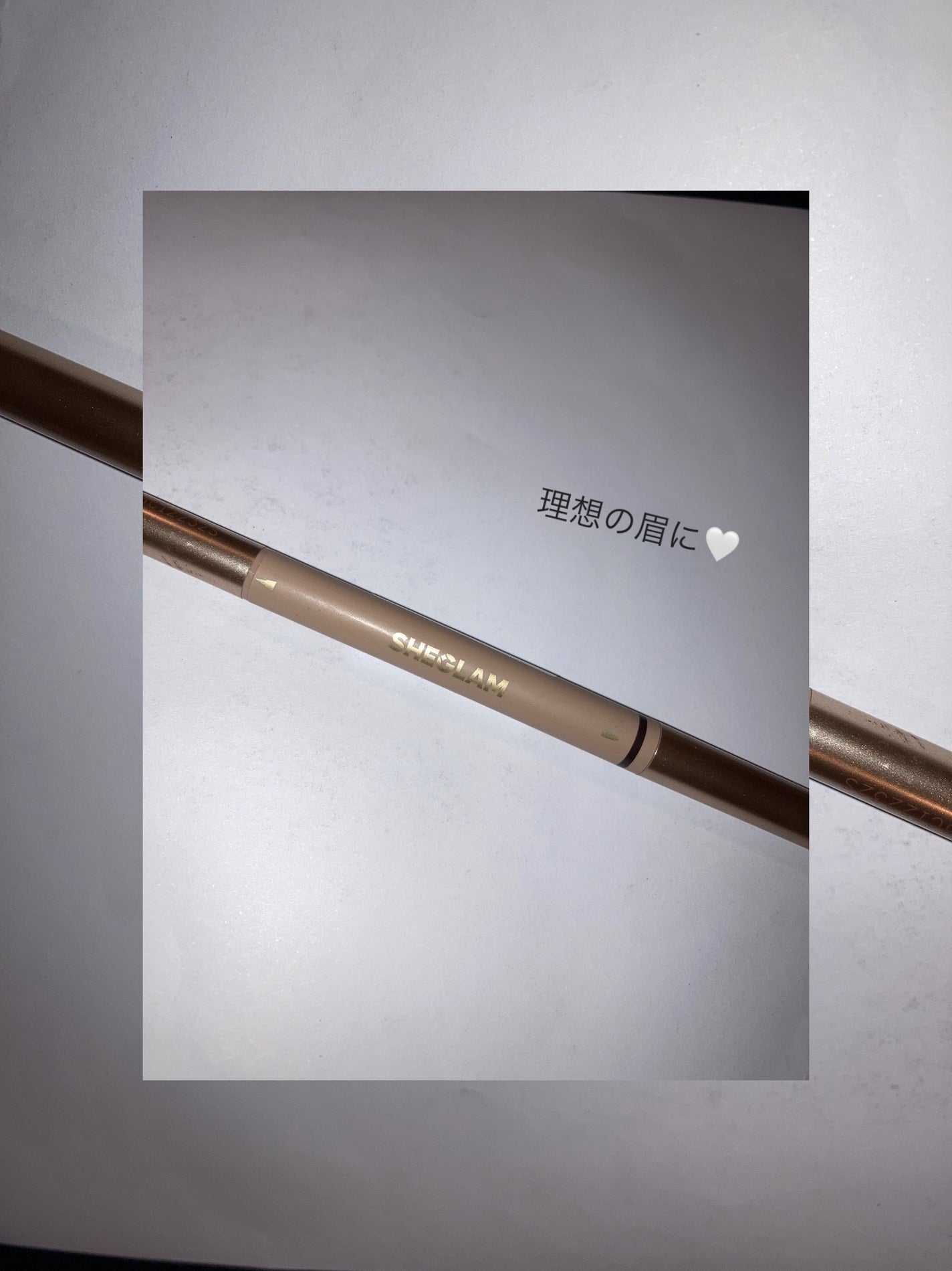 ブロウオンデマンド 2IN1ブロウペンシル/SHEGLAM/アイブロウペンシルを使ったクチコミ(1枚目)