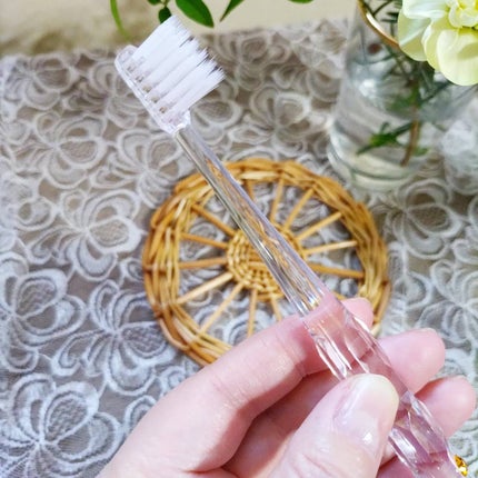 アパガードクリスタル歯ブラシ/アパガード/歯ブラシを使ったクチコミ(2枚目)