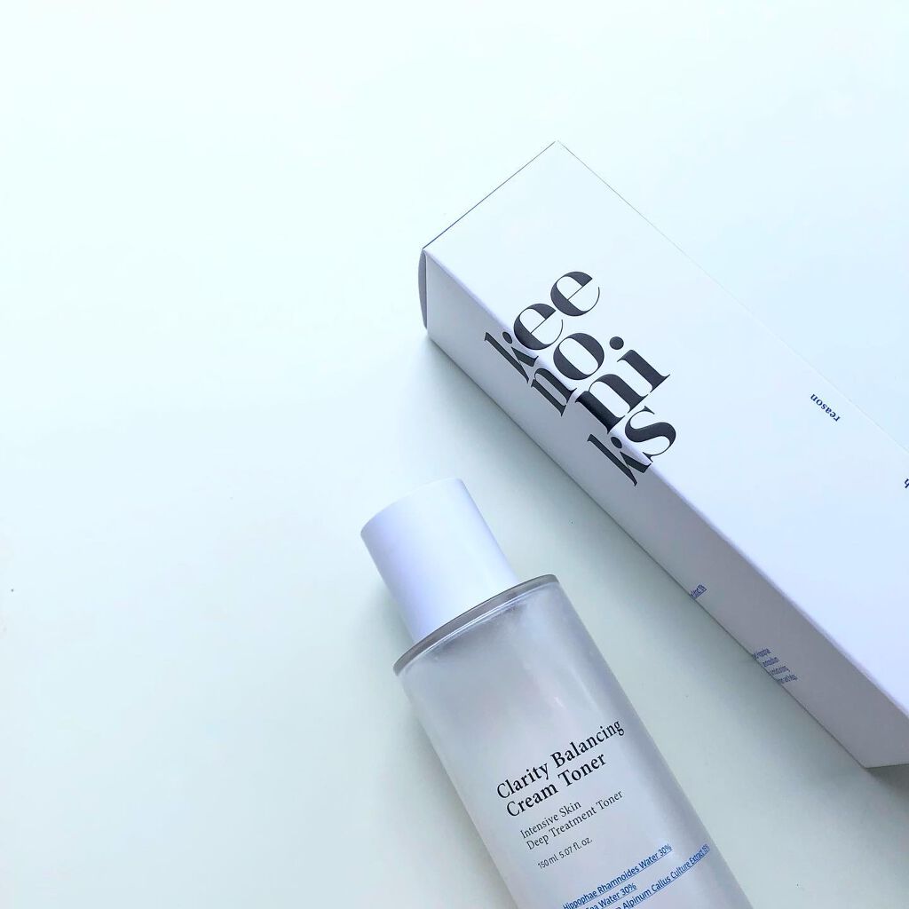 クラリティバランシングクリームトナー/keenoniks/化粧水を使ったクチコミ（2枚目）