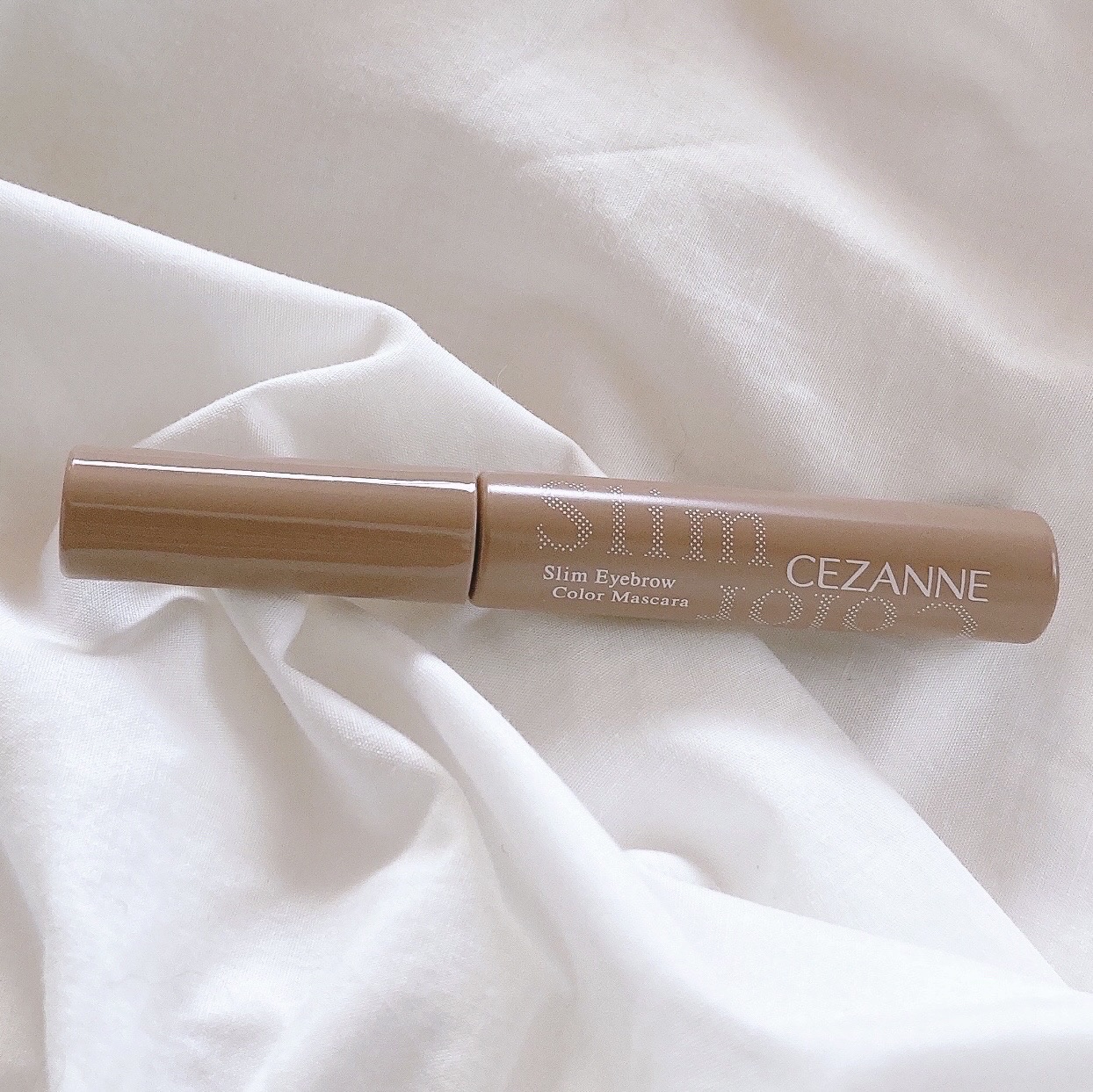 極細アイブロウマスカラ C4 ソフトグレージュ/CEZANNE/眉マスカラを使ったクチコミ（2枚目）