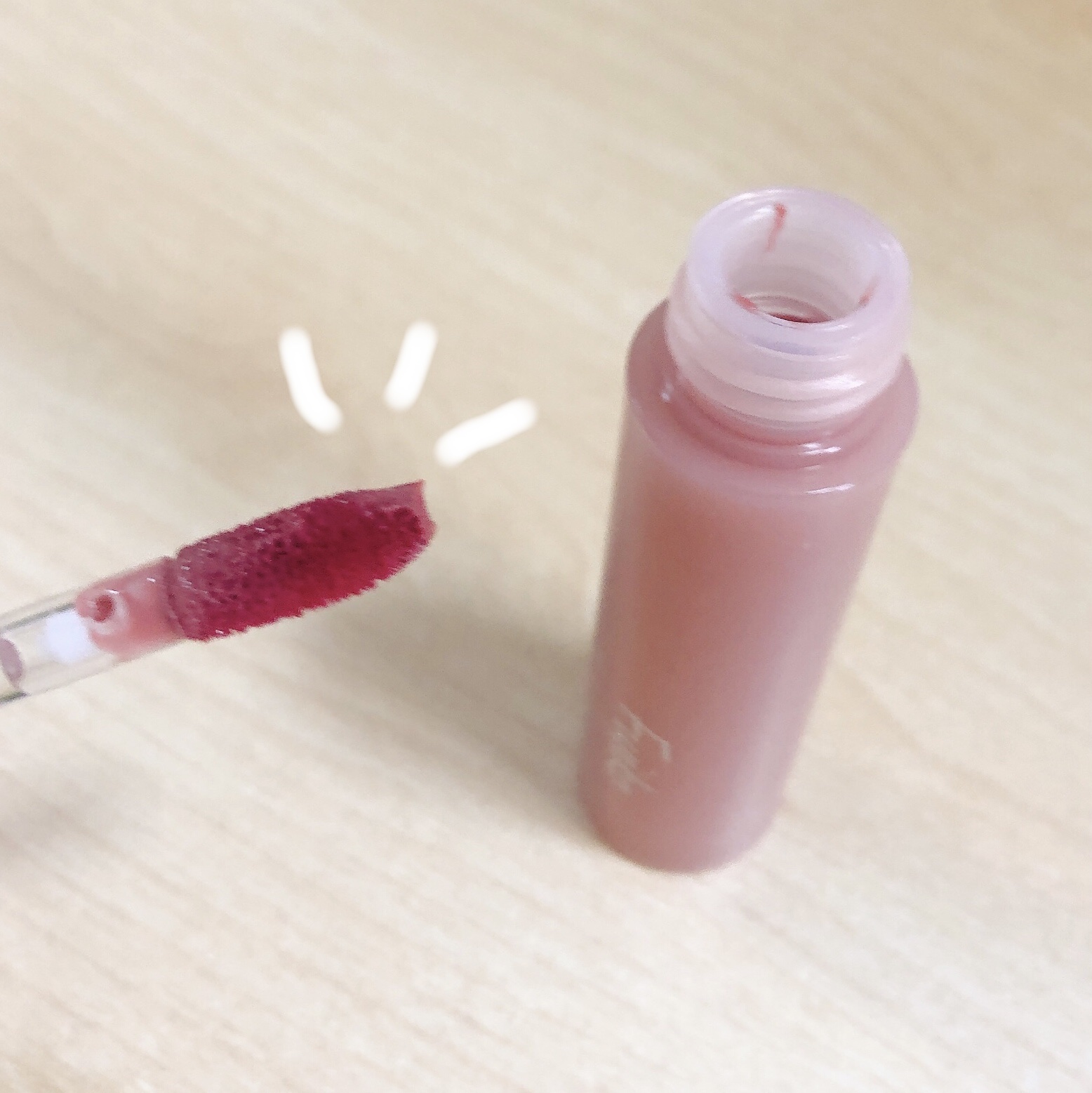 ニュアンスラップティント/Fujiko/リップティントを使ったクチコミ（2枚目）