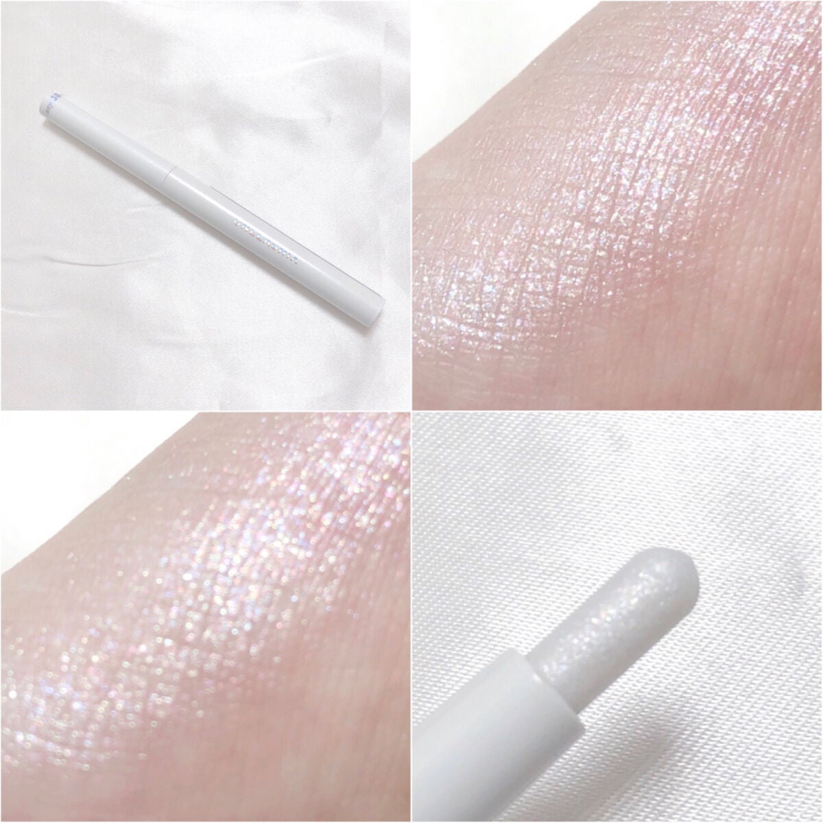 プリティー イージーグリッタースティック/unleashia/グリッターを使ったクチコミ(2枚目)