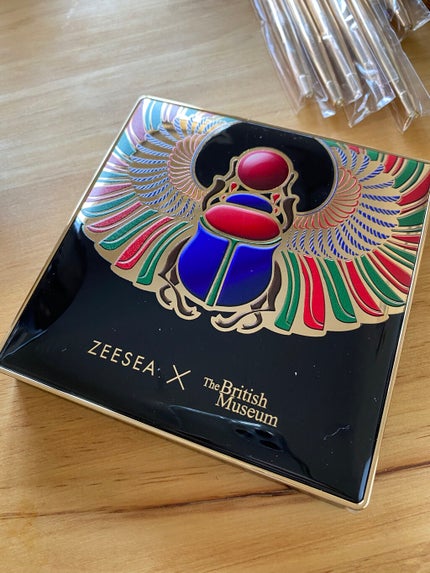 大英博物館 エジプトシリーズ アイシャドウパレット/ZEESEA/アイシャドウパレットを使ったクチコミ(2枚目)