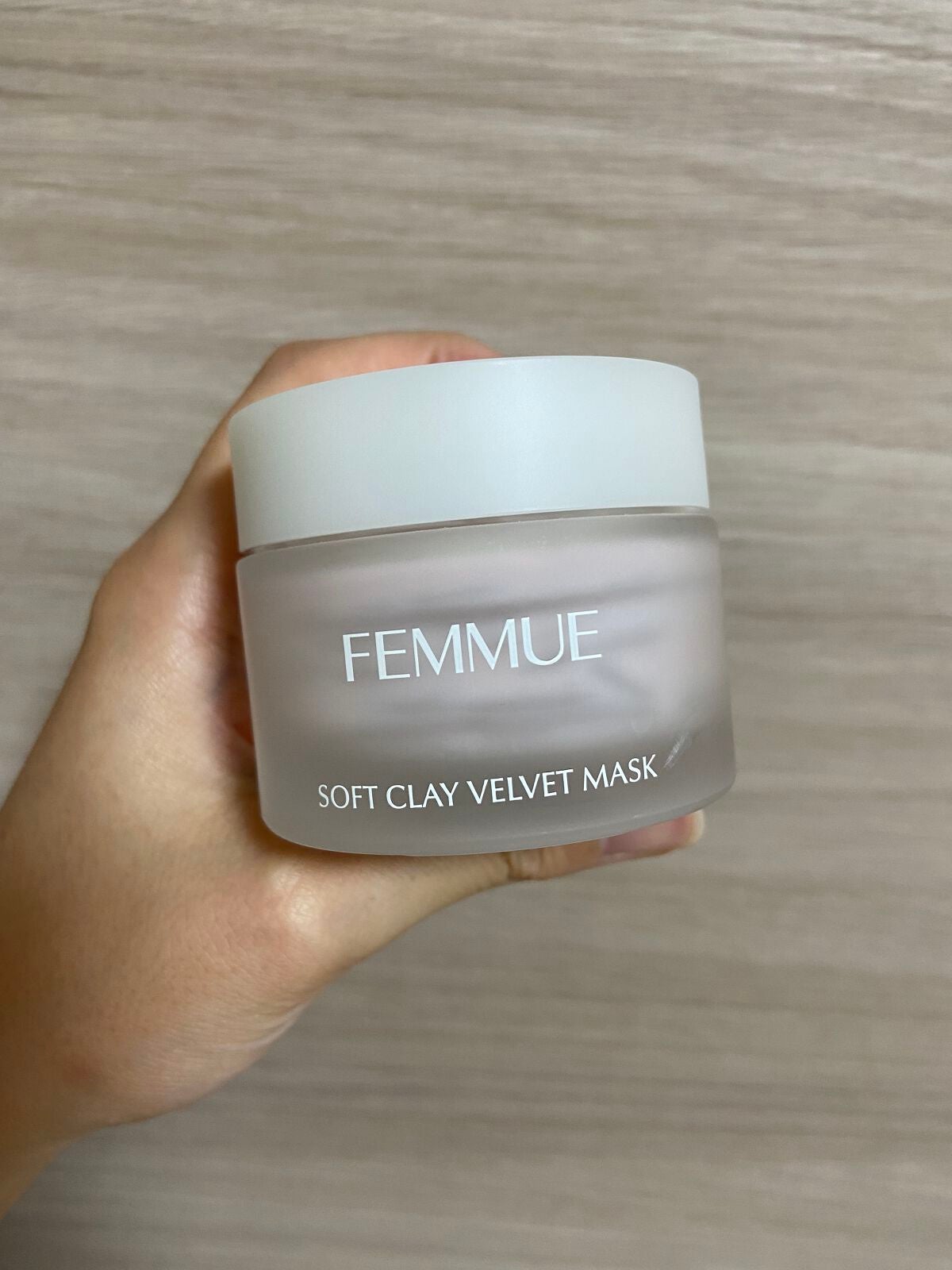 ソフトクレイ ベルベットマスク/FEMMUE/洗い流すパック・マスクを使ったクチコミ(1枚目)