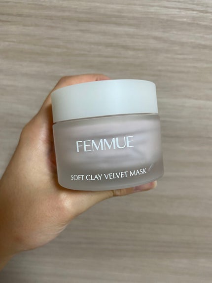 ソフトクレイ ベルベットマスク/FEMMUE/洗い流すパック・マスクを使ったクチコミ(1枚目)