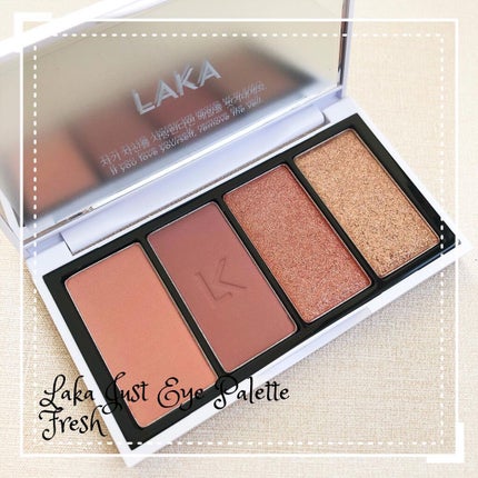 ジャストアイパレット/Laka/アイシャドウパレットを使ったクチコミ(1枚目)