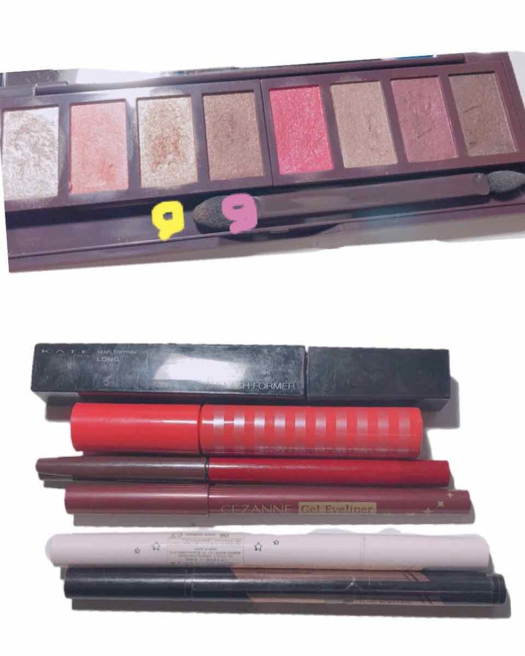 グラマラスリッチ アイパレット (クリスマスコフレ 2018)/Visée/メイクアップキットを使ったクチコミ（2枚目）