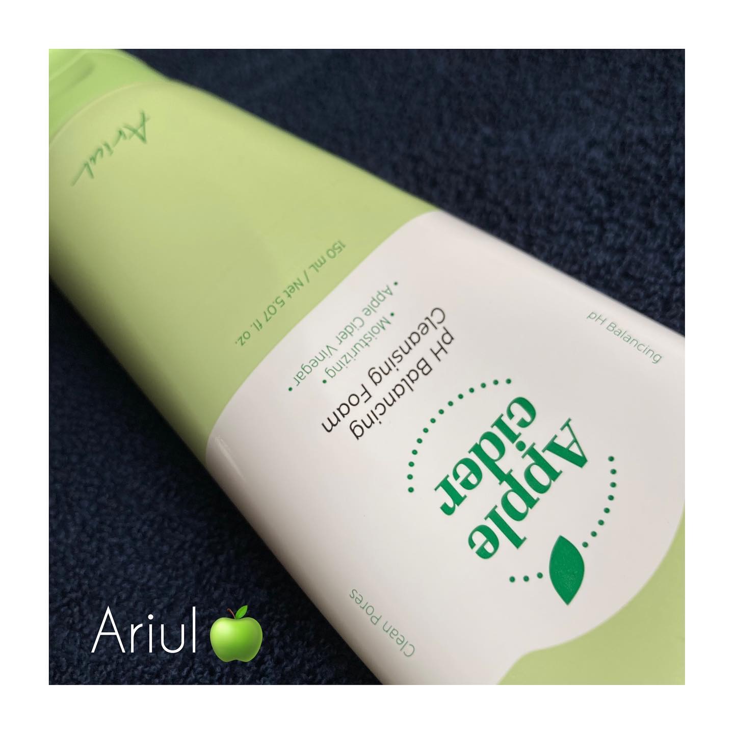 アップルサイダー pH弱酸性クレンジングフォーム /Ariul/洗顔フォームを使ったクチコミ（1枚目）