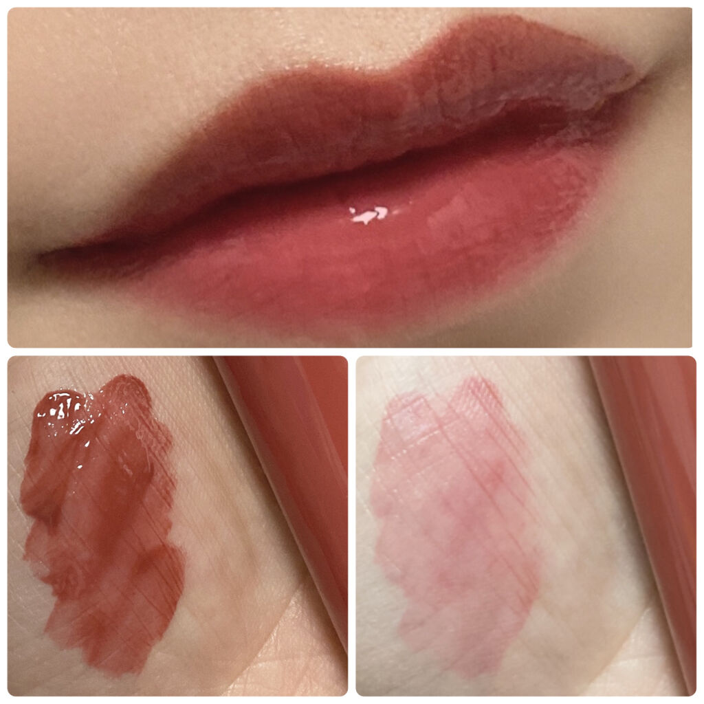 ジューシーラスティングティント/rom&nd/リップティントを使ったクチコミ（2枚目）