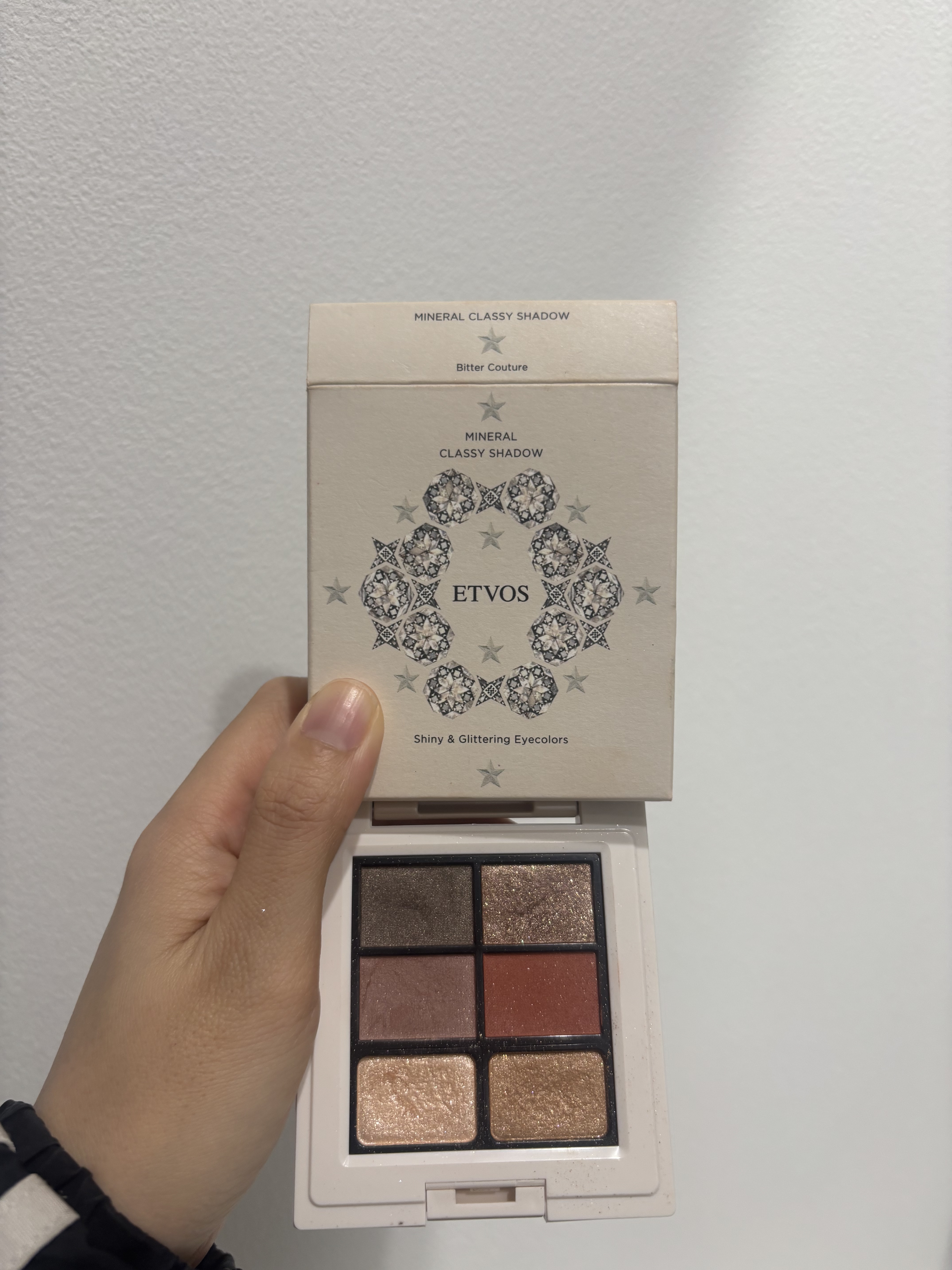 ミネラルクラッシィシャドー2022CF ビタークチュール/エトヴォス/アイシャドウパレットを使ったクチコミ（1枚目）