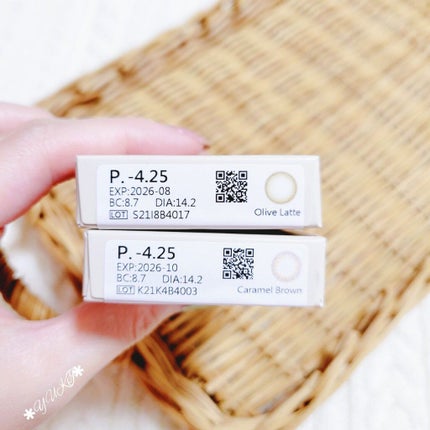 アンジョルノ/en Giorno/カラーコンタクトレンズを使ったクチコミ(3枚目)