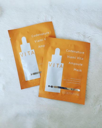 ビアミ ビタ アンプル マスク/CODENATURE/シートマスク・パックを使ったクチコミ(1枚目)