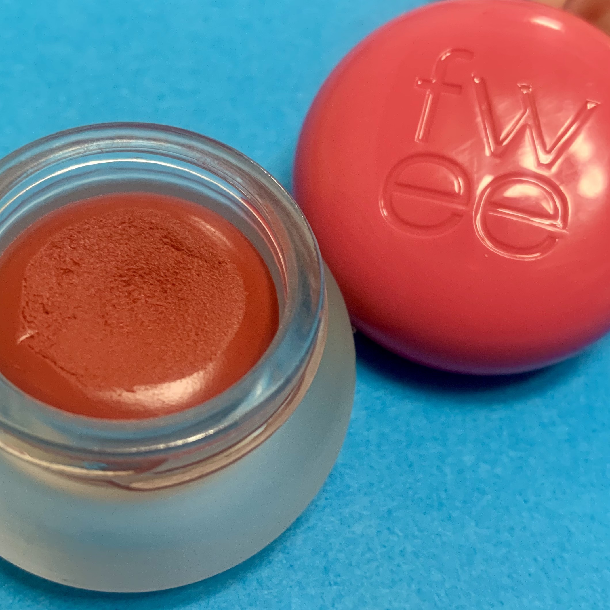 リップアンドチーク ブラーリープリンポット PK02 スカート/fwee/口紅を使ったクチコミ（1枚目）