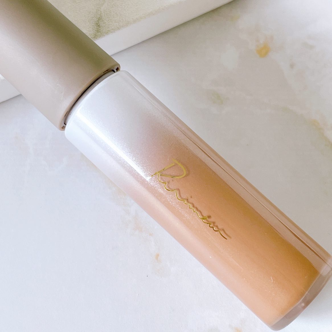 カラーインブロウマスカラ 01 ブラウンハニー/Ririmew/眉マスカラを使ったクチコミ（2枚目）