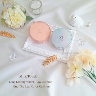 ロングラスティング ベルベット グロウ クッション/Milk Touch/クッションファンデーションを使ったクチコミ（1枚目）