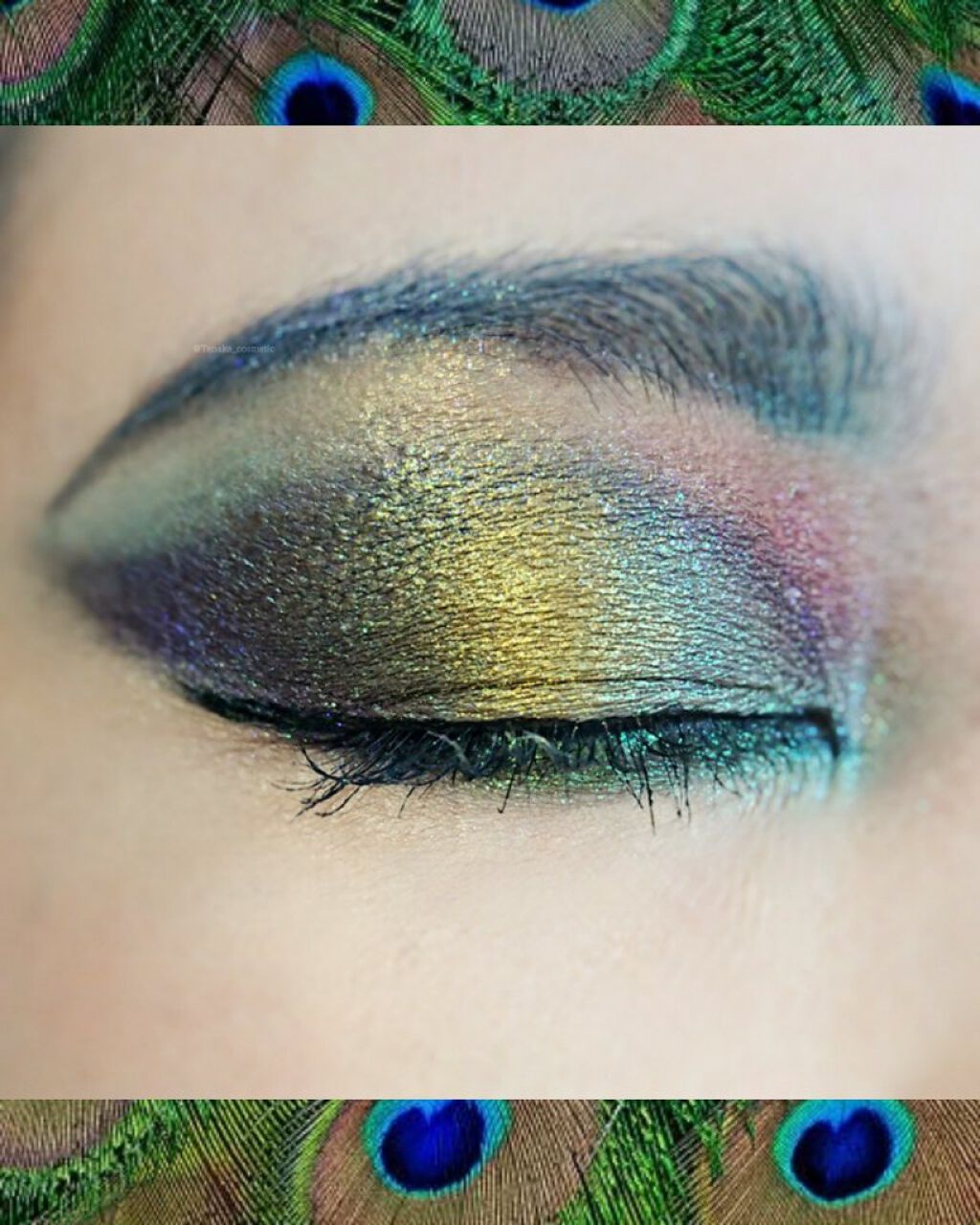 BLITZ ASTRAL QUAD NOCTURNAL NIRVANA/PAT McGRATH LABS/アイシャドウパレットを使ったクチコミ（3枚目）