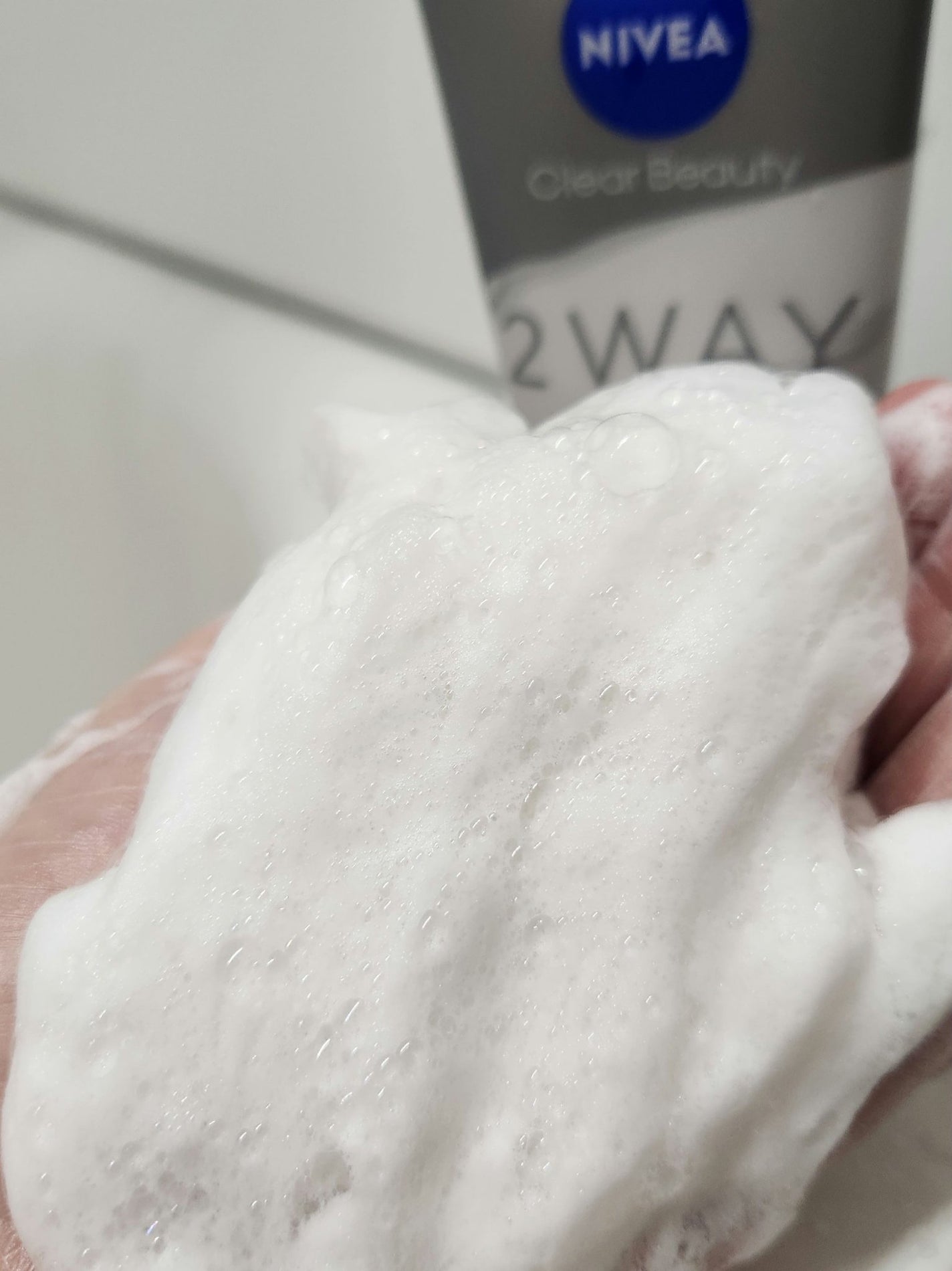ニベア2WAY美容洗顔/ニベア/洗顔フォームを使ったクチコミ(2枚目)