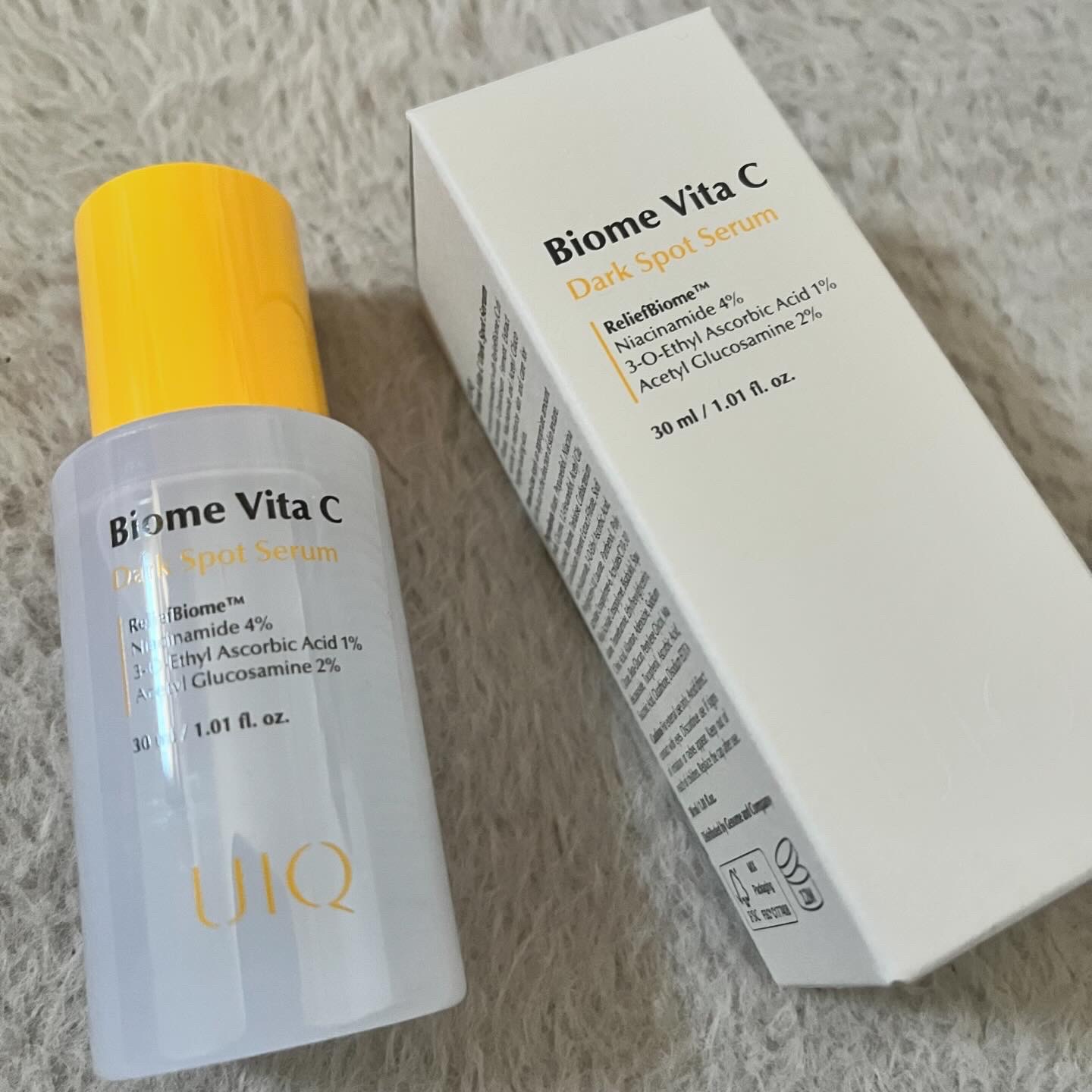 バイオームビタCダークスポットセラム/UIQ/美容液を使ったクチコミ（1枚目）