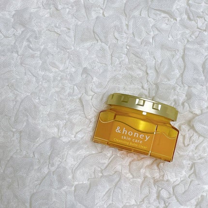 アンドハニー クレンジングバーム クリア/&honey/クレンジングバームを使ったクチコミ(1枚目)