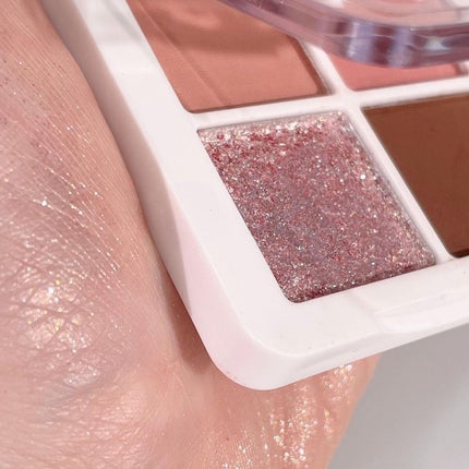 プチポケットアイシャドウパレット/SO GLAM/アイシャドウパレットを使ったクチコミ(2枚目)