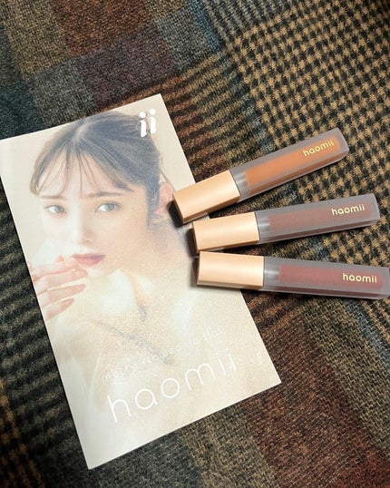 Melty flower lip tint/haomii/口紅を使ったクチコミ(4枚目)